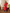 Red Blue Linen Asymmetrical Kurta Set