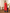 Red Blue Linen Side Trim Straight Kurta