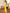 Ochre Yellow Satin Indowestern Set