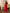 Red Blue Linen Asymmetrical Kurta Set